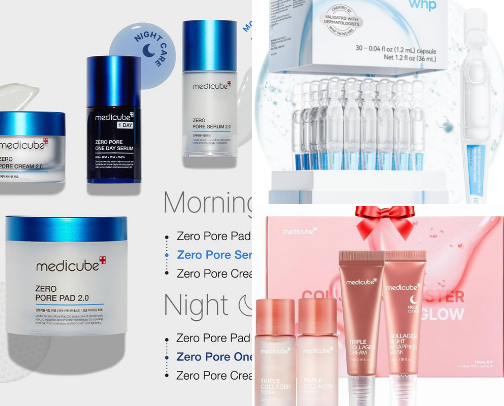 My top skincare picks. cover photo collage