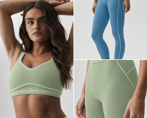 Activewear Worth Investing In. ♥️ cover photo collage