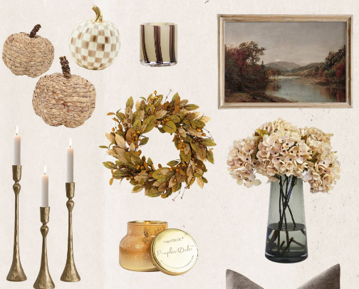 Cozy Fall Home Decor on Amazon (Budget Friendly Seasonal Finds) cover photo collage