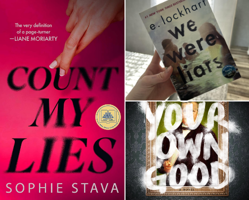 Thriller Queens you need to read these 👀 cover photo collage
