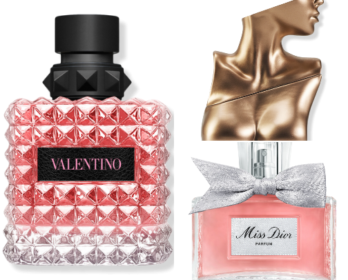 perfumes for baddies!! cover photo collage