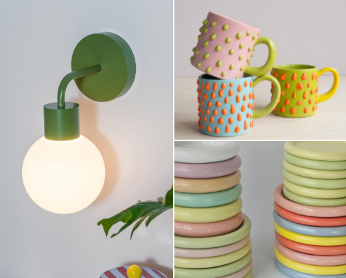 Whimsical Apartment Finds cover photo collage