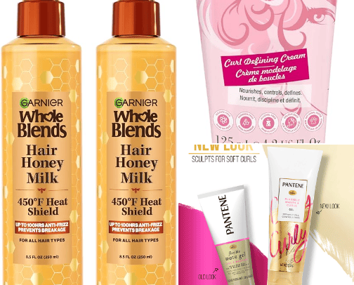 Products for the ringlet curled girlies cover photo collage