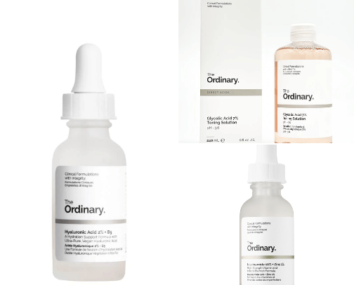 Skin care cover photo collage