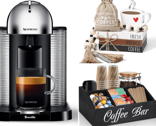 Must Haves for your Home Coffee Bar cover photo collage