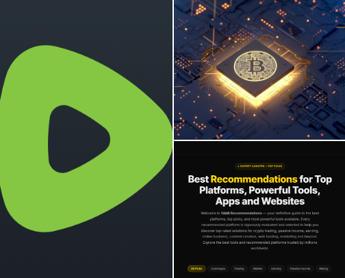 Our List of Top Recommended Platforms cover photo collage