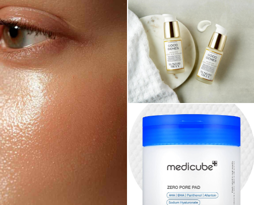 DEWY-LICIOUS GLASS Skin PM Skincare Routine cover photo collage