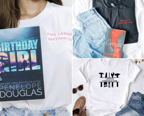 Bookish Merch cover photo collage