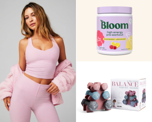 Workout Essentials 💪🏽💓 cover photo collage
