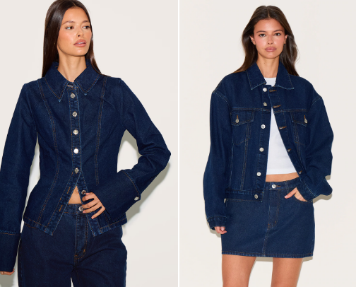Denim on denim items you need in your closet cover photo collage