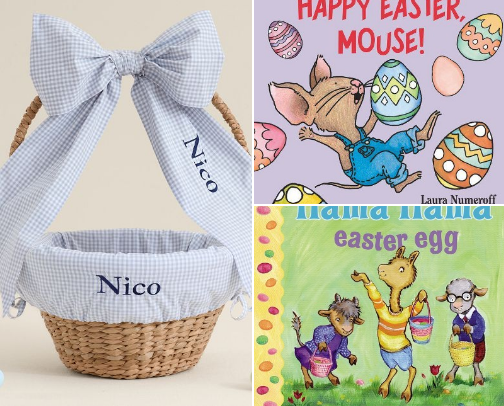 Easter Basket Haul for 14 Month Old Twins cover photo collage