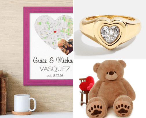 Valentinee gifts for your loved ones ❤️ cover photo collage