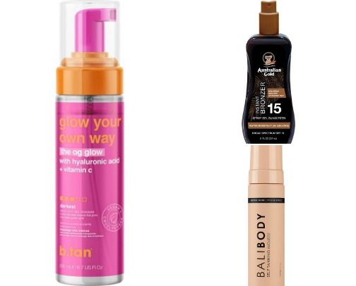 🌞 Tanning Essentials cover photo collage