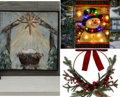Christmas Decor cover photo collage