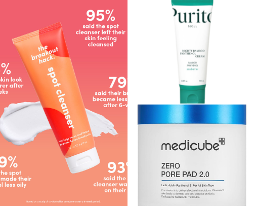 Affordable beauty products! cover photo collage