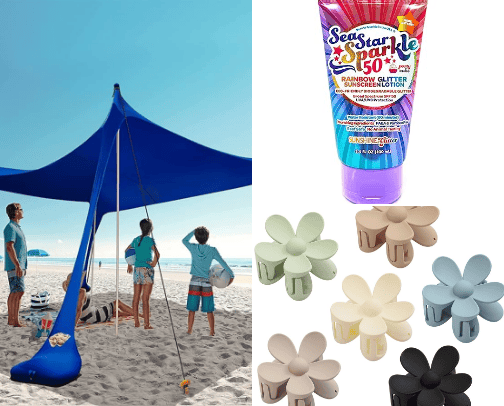Beach Trip Must Have For Mom cover photo collage