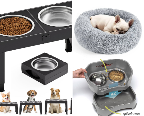 Equipment for pets at home (Cats and Dogs) cover photo collage