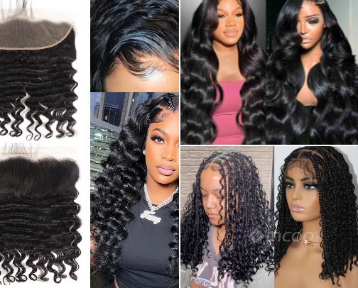 Top Wigs Picks For a Flowlless Look👩✨ cover photo collage