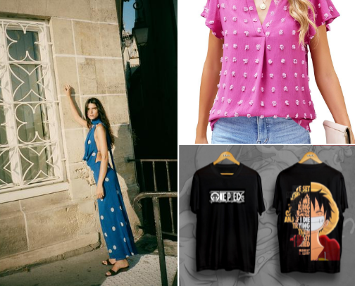 Stylish Tops and Beautiful Dresses 👗, along with Cool and Cute Tops 👕, are must-haves! 😊💙 cover photo collage