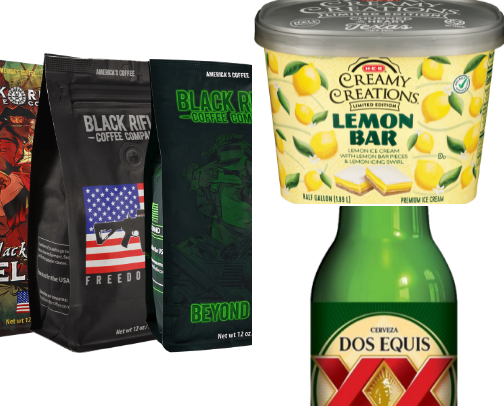 Fav Food & Drink Items & Places cover photo collage