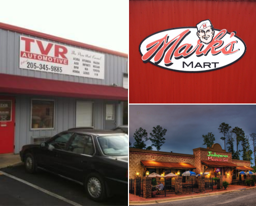 Living Like a Local- Tuscaloosa cover photo collage