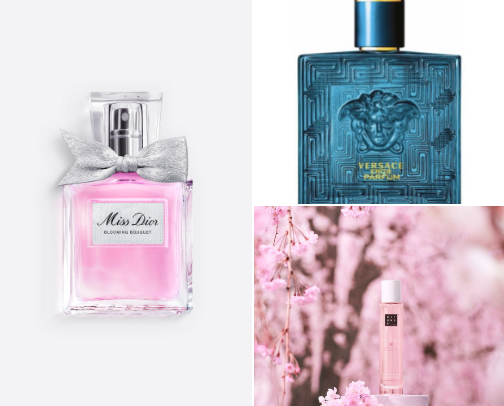 My favorite parfumes, for him, her and unisex✨ cover photo collage