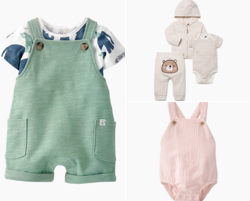 Cozy Cuddles Babywear cover photo collage