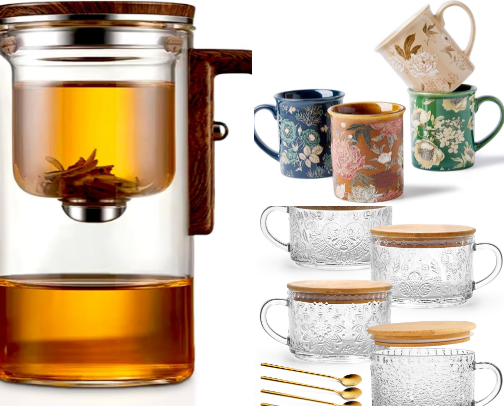 Tea Sets for the Tea Lovers cover photo collage