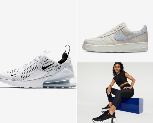 Woman's shoes cover photo collage