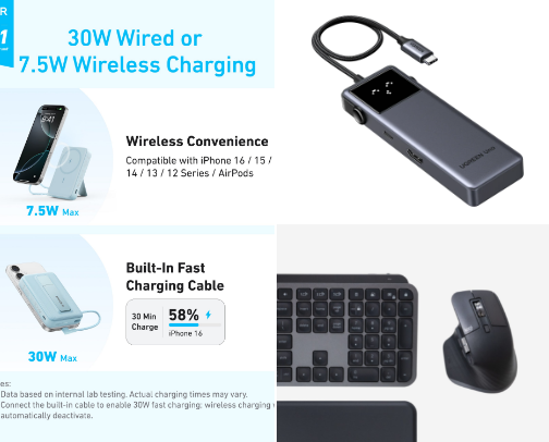 📱 Topic: Tech Accessories You'll Actually Use (2026) cover photo collage