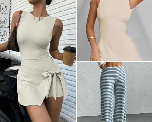 Quick & cute outfits!! 🫐 cover photo collage