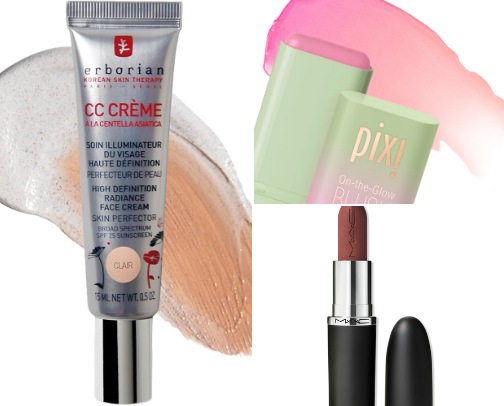 the weekday makeup essentials cover photo collage