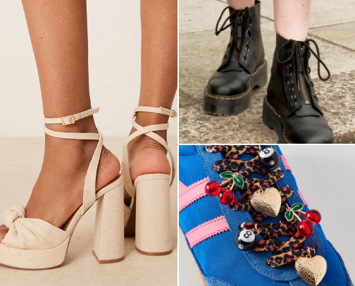 Trendy shoes for 2025 🩰 cover photo collage