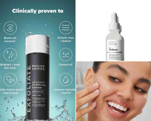 “Best Serums for Acne & Acne Marks (Clear Skin Essentials 2025)” cover photo collage
