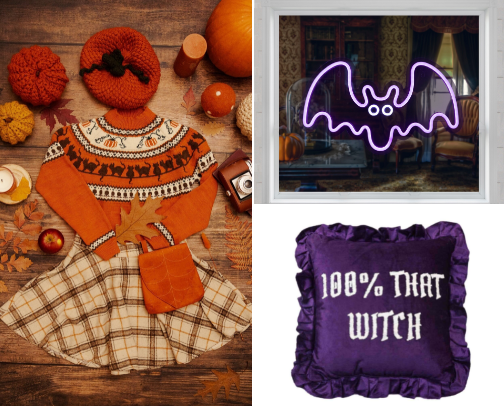 🧟‍♀️HALLOWEEN HUNTING season🎃 tjmaxx.us walmart.us menards.us cover photo collage
