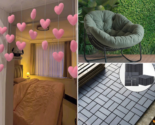 Renter Friendly Finds cover photo collage