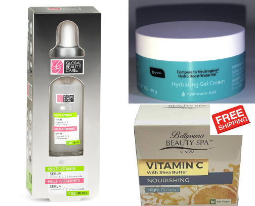 LOW LOW BUDGET SKINCARE for dry, oily, porous skin cover photo collage