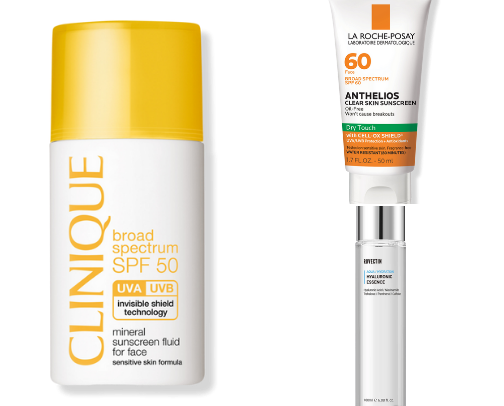 15 Best Sunscreens for Oily & Acne-Prone Skin (No White Cast & Non-Comedogenic) cover photo collage