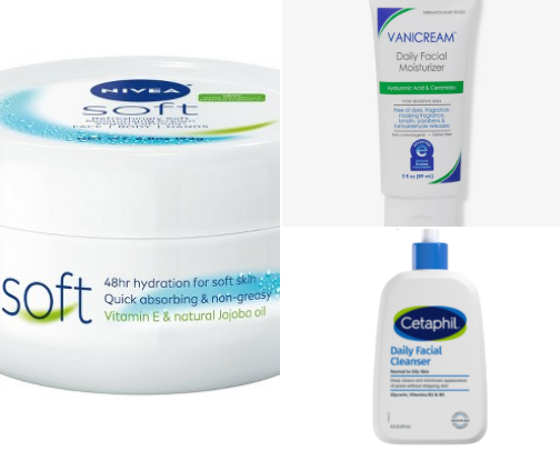 skincare routine recommended by my esthetician cover photo collage