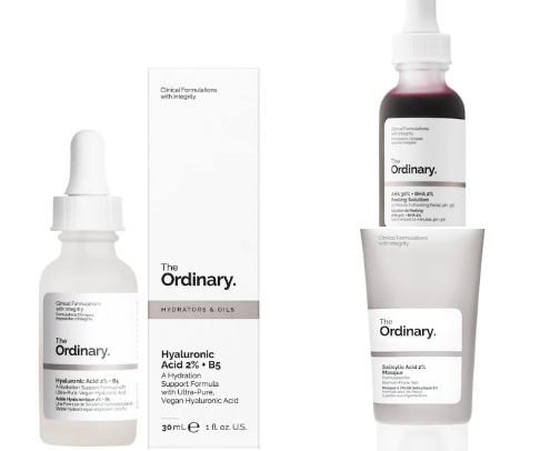 The ordinary skincare must haves for sensitive skin cover photo collage