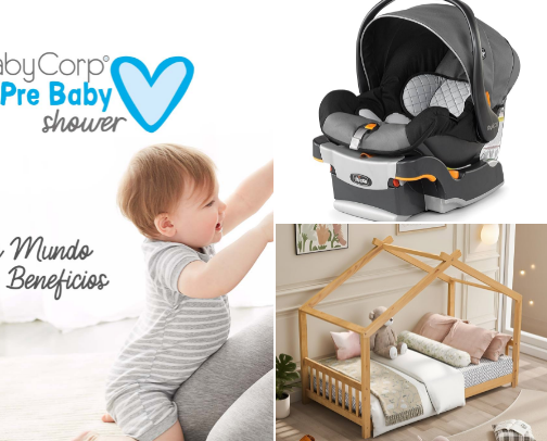 Babys accessories cover photo collage