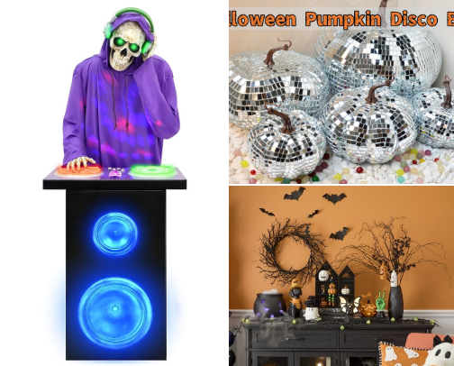 Halloween Decor cover photo collage