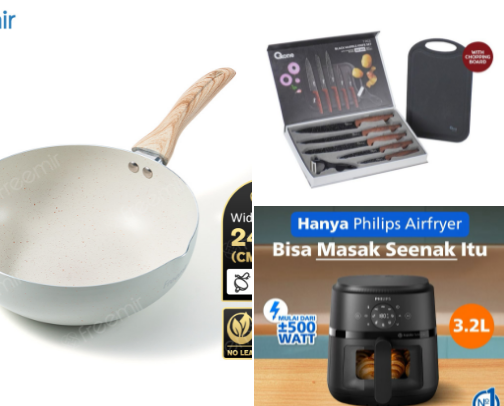 kitchen stuffs cover photo collage