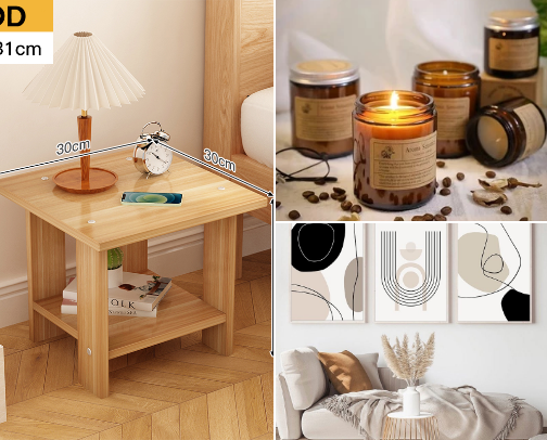 🤍Minimalist Home Finds Clean & Aesthetic Living🍀 cover photo collage