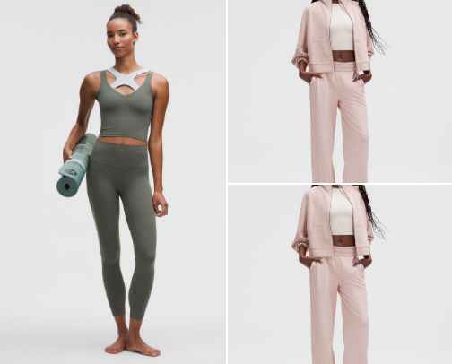 Lululemon cover photo collage