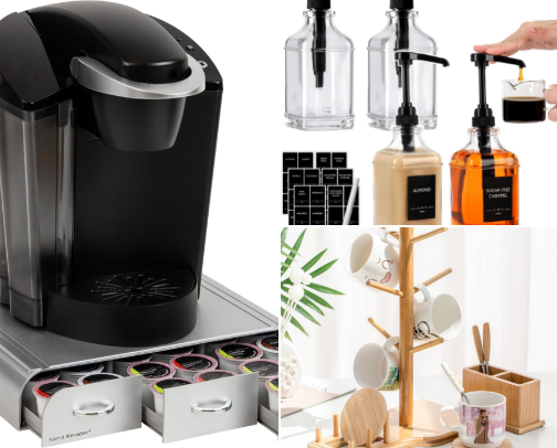 Small Kitchen Countertop Organizers for Small Apartments cover photo collage