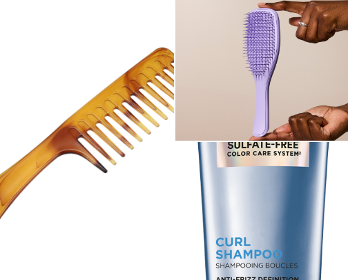Gentle Curl Care cover photo collage