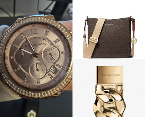 My favorites in everything Michael Kors. cover photo collage