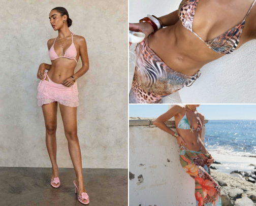 the best shein swimwear for 2025 ! cover photo collage