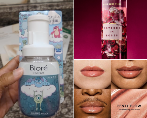 My favorite beauty recs cover photo collage